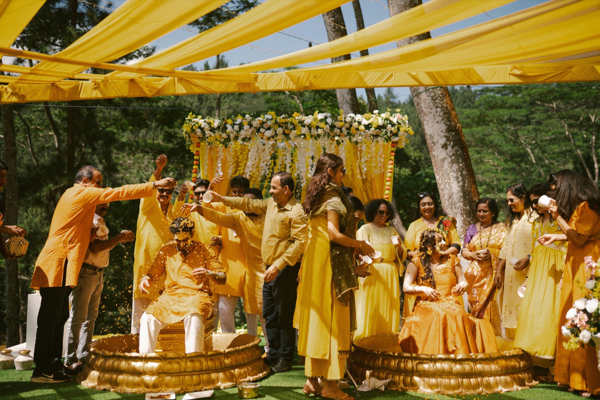 Haldi morning detail