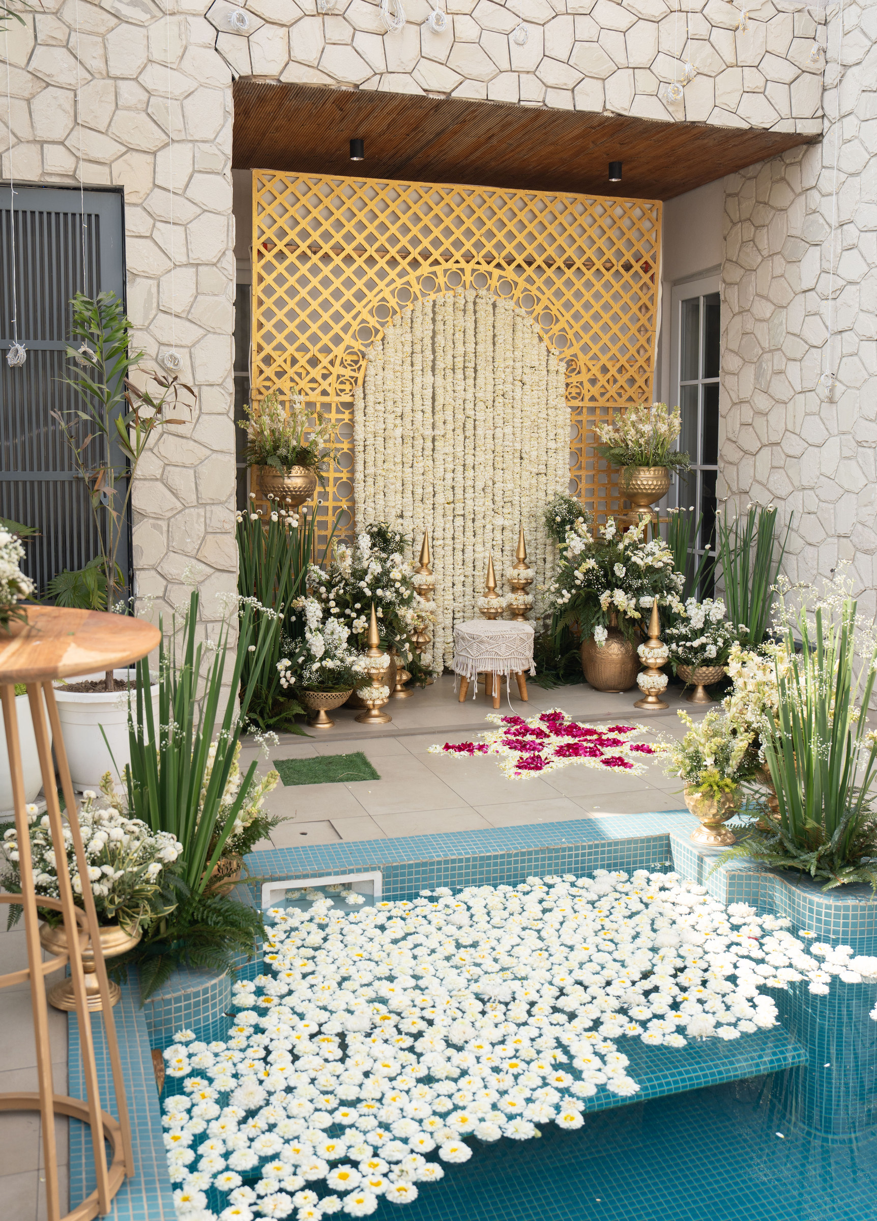 A real Punjabi Batna celebration with family gathered for the ritual